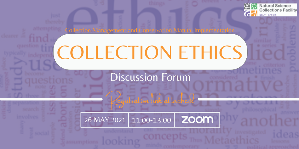 Discussion Forum | Collection Ethics