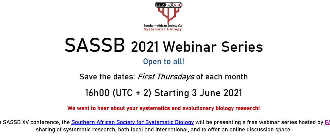 SASSB 2021 Webinar Series | NSCF