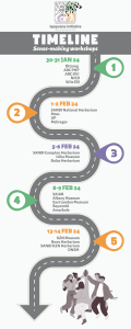 Iqoqwana Initiative sense-making workshop timeline