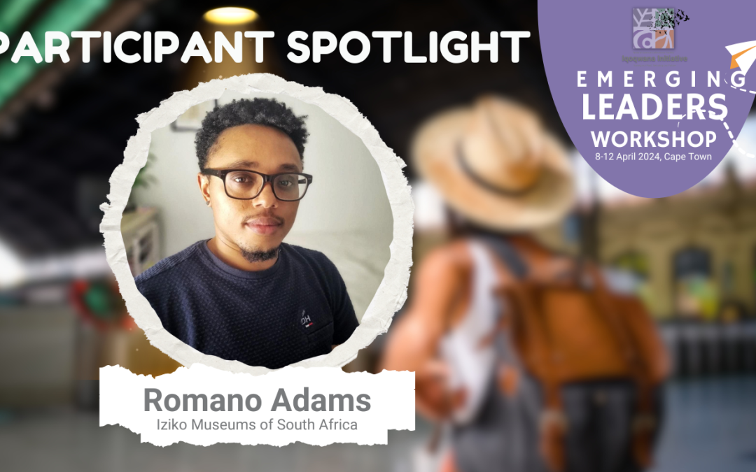 Spotlight on Romano Adams | Emerging Leaders Workshop