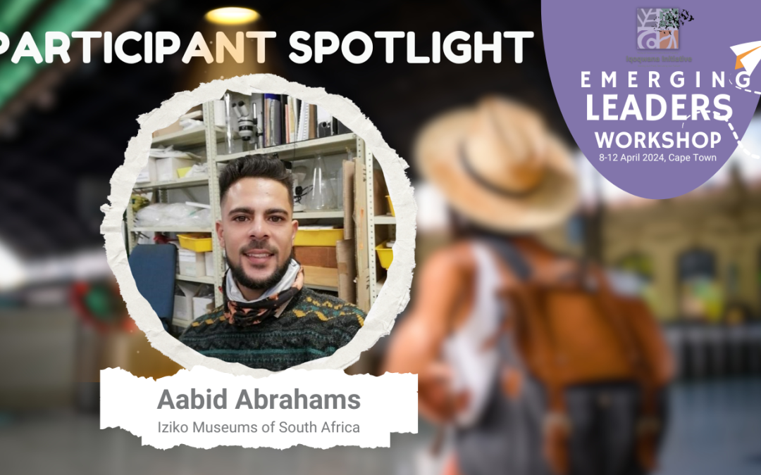 Spotlight on Aabid Abrahams | Emerging Leaders Workshop