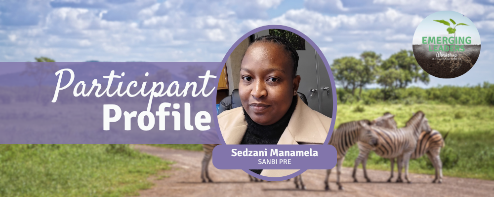 Meet Sedzani Manamela | Emerging Leaders Workshop Participant Profile